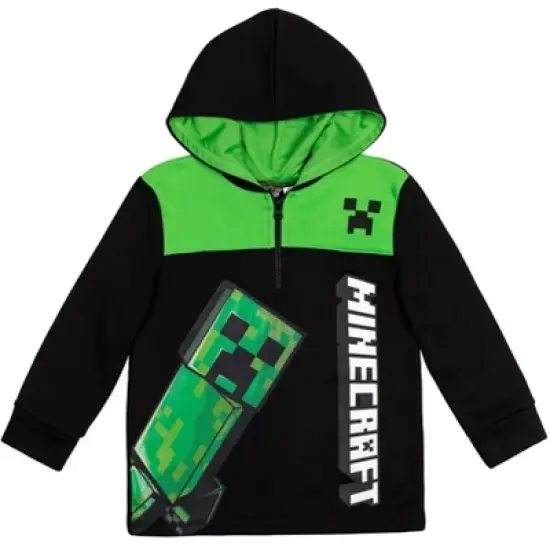 Minecraft Creeper Fleece Hoodie image {8}