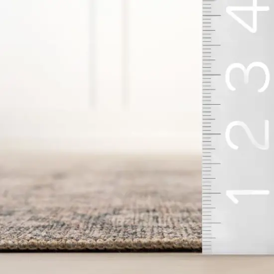 Nuloom Hillstone Collection Deka Traditional Vintage Medallion Area Rug image {2}