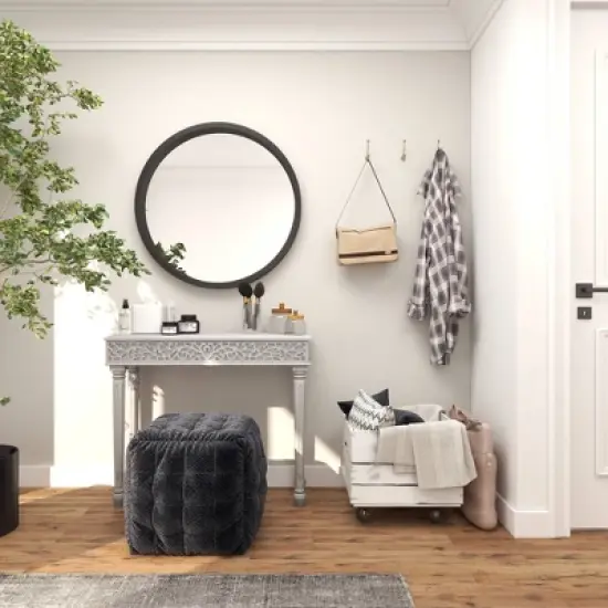 Farmhouse Mango Wood Console Table - Olivia & May image {15}