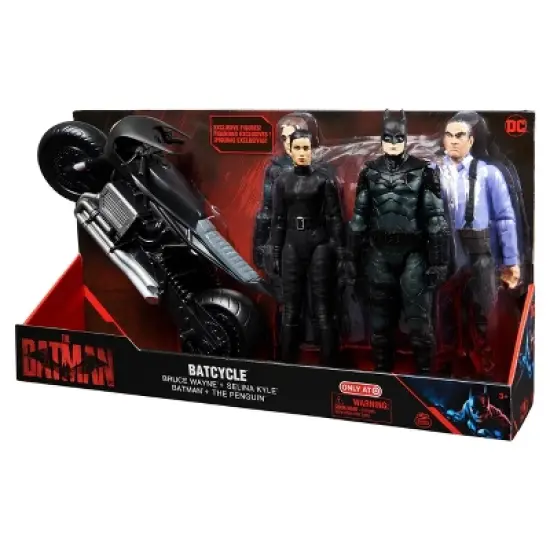 DC Comics Batman Batcycle Pack with 4 Figures (Target Exclusive) image {5}