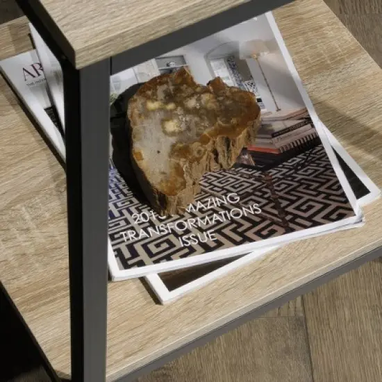 North Avenue Side Table Charter Oak Finish - Sauder image {2}