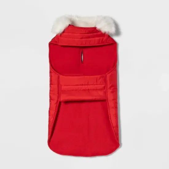 Gingerbread Playhouse Puffer Cat and Dog Vest - Wondershop&trade; image {2}