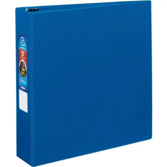 Avery Heavy-Duty Binder, 2" One-Touch Rings, 540-Sheet Capacity, DuraHinge, Blue (79882) image {8}