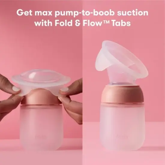 Frida Mom 2-in-1 Manual + Silicone Suction Breast Pump - 5oz image {4}