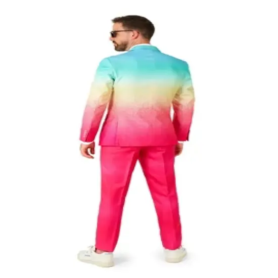 OppoSuits Men's Suit - Funky Fade - Pink image {1}