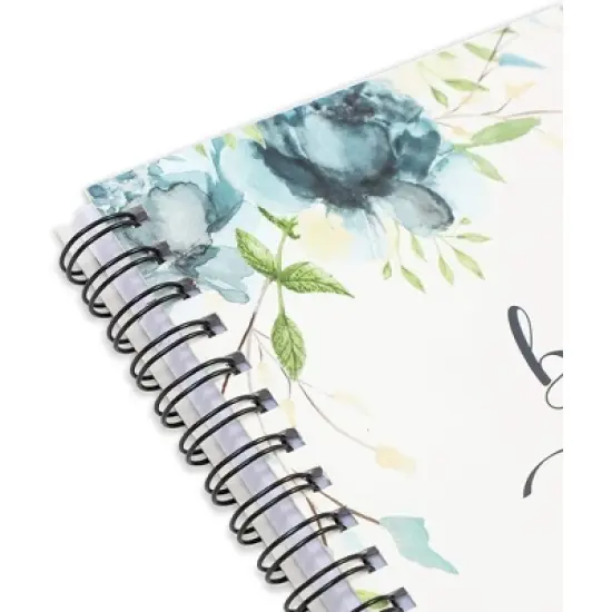 Faithful Finds Prayer Journal, Christian Faith Devotional, Floral Spiritual Spiral Bound Bible Journal for Women (8.8 x 8.5 Inches) image {2}