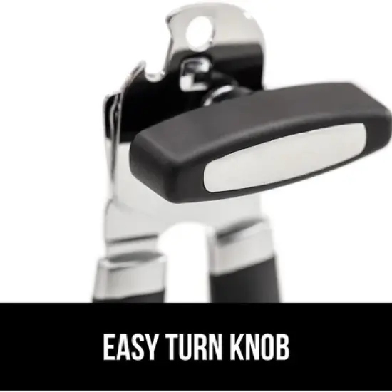 Heavy Duty Stainless Steel Smooth Edge Manual Can Opener and Bottle Openers, Soft Comfortable Handle image {7}