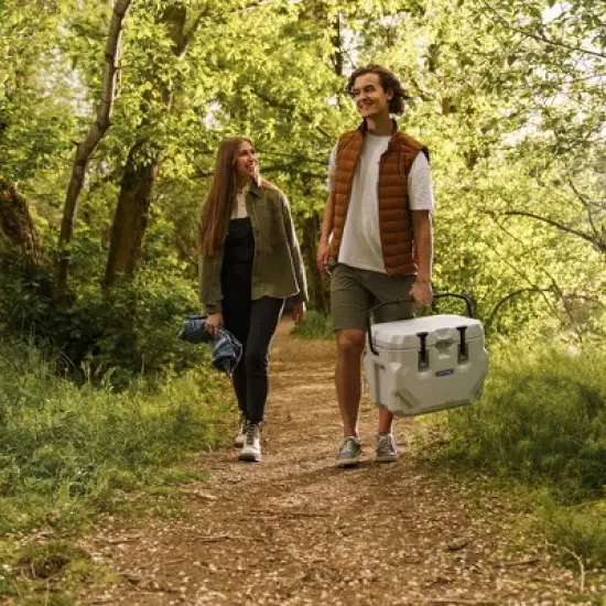 Lifetime 28 Quart High Performance Cooler, Pumice Stone (91178) image {6}