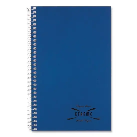National Single-Subject Wirebound Notebooks, Medium/College Rule, Blue Kolor Kraft Front Cover, (80) 7.75 x 5 Sheets image {4}