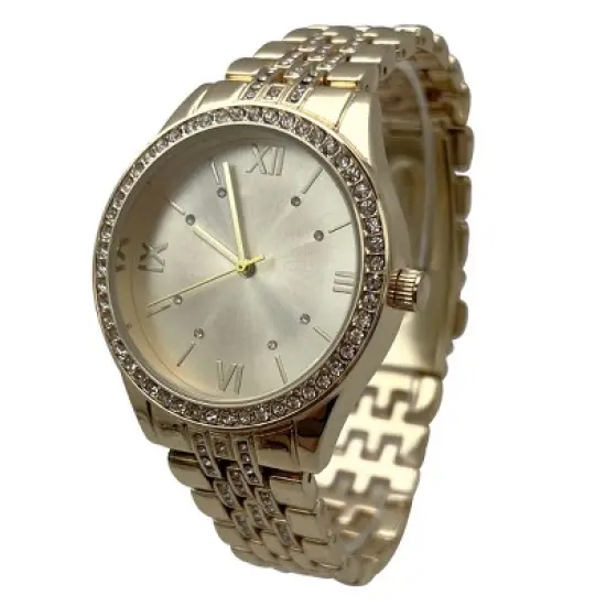 Olivia Pratt Everyday Rhinestones Elegant Look Women Watch image {1}