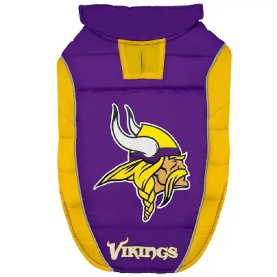 NFL Minnesota Vikings Pets Puffer Vest image {5}