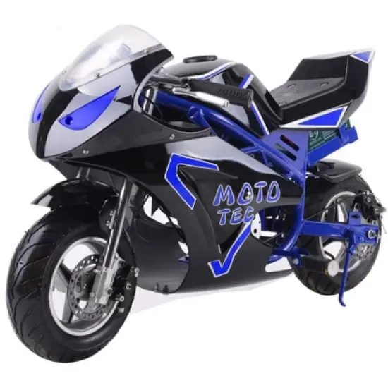 MotoTec Electric Pocket Bike GT 36v 500w Yellow image {3}