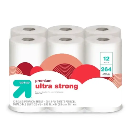 Premium Ultra Strong Toilet Paper - up & up&trade; image {4}