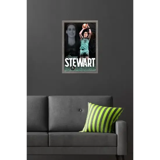 Trends International WNBA New York Liberty - Breanna Stewart 25 Framed Wall Poster Prints image {5}