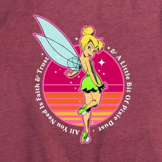 Women's - Peter Pan - Tinker Bell Little Bit Of Pixie Dust Short Sleeve Graphic T-Shirt image {1}