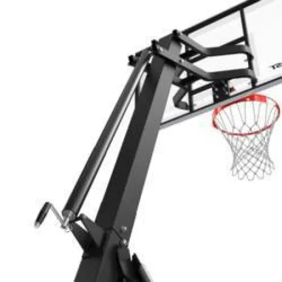 Spalding 54" Glass Portable BEAST Basketball Hoop image {2}