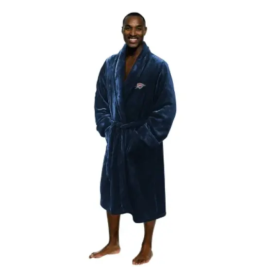 NBA Oklahoma City Thunder Silk Touch Bathrobe image {1}