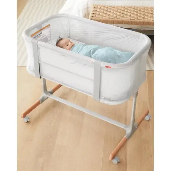 Skip Hop Cozy-Up 2-in-1 Bedside Sleeper & Bassinet image {5}