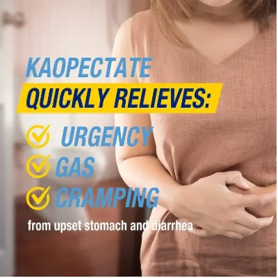 Kaopectate - Multi-Symptom Relief For Diarrhea & Upset Stomach, Vanilla, 8 Oz image {4}