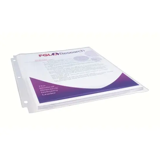 Avery&reg; Clear Heavyweight Multi-Page Capacity Sheet Protectors, Holds 8-1/2" x 11" Sheets, Top Load, Pack of 25 image {3}