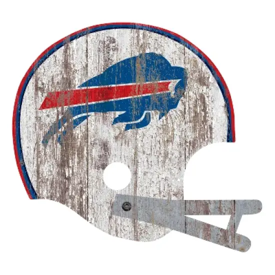 NFL Fan Creations Distressed Helmet Cutout Sign image {2}