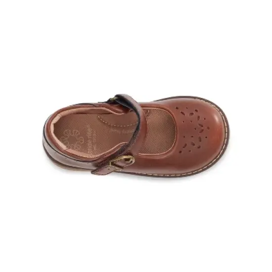 Stride Rite Mara Kid's Leather Classic Buckle Mary Jane image {5}