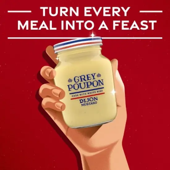 Grey Poupon Dijon Mustard - 8oz image {2}