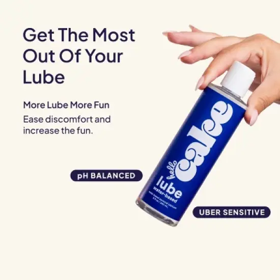 Hello Cake Water-Based Personal Lubricant - 8 fl oz image {4}