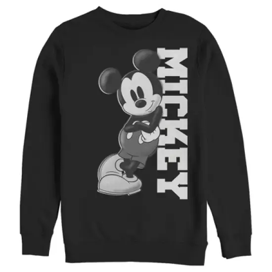 Men's Mickey & Friends Retro Leaning Sweatshirt image {4}