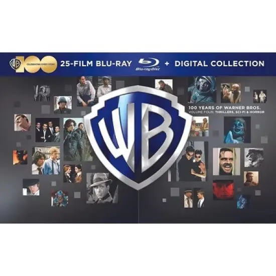 WB 100th 25-Film Collection, Volume Four: Thrillers, Sci-Fi & Horror (Blu-ray)(2011) image {1}