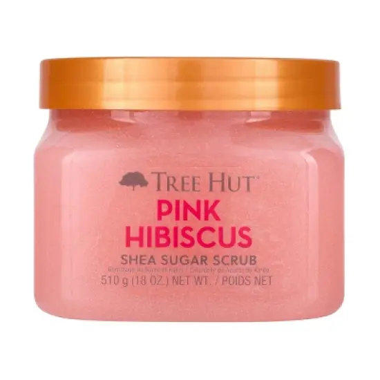 Tree Hut Pink Hibiscus Shea Sugar Body Scrub - 18oz image {13}