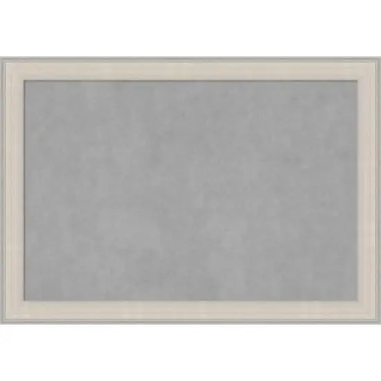 40"x28" Cottage Framed Magnetic Board White/Silver - Amanti Art: Wall Mount, Metal, Home & Office Decor image {10}