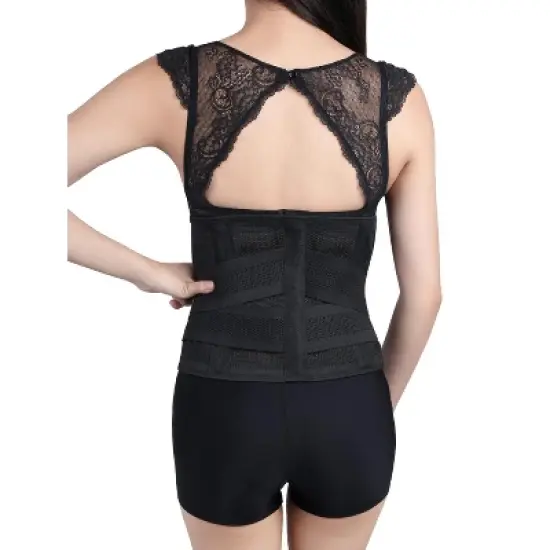Unique Bargains Elastic Postpartum Belly Abdominal Shaping Belt Waist Shaper Cincher Corset Wrap Shapewear image {1}