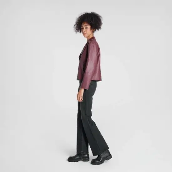 Women's Faux Leather Biker Jacket - Wild Fable&trade; image {3}