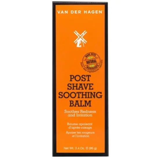 Van der Hagen Post Shave Soothing Balm - 3.4oz image {6}