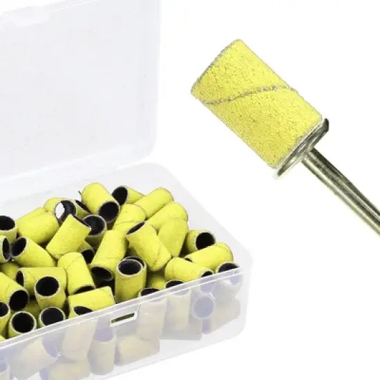 Unique Bargains 180 Grit Sanding Bands Set with Free Box 100 Pieces image {5}