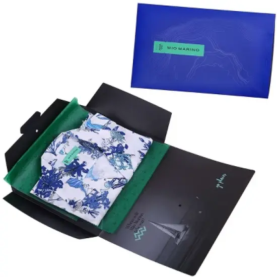 Mio Marino - Men's Short Sleeve Hawain Shirt image {3}