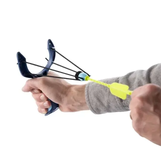 HearthSong 2-in-1 Slingshot and Hand Archery Set for Kids image {6}