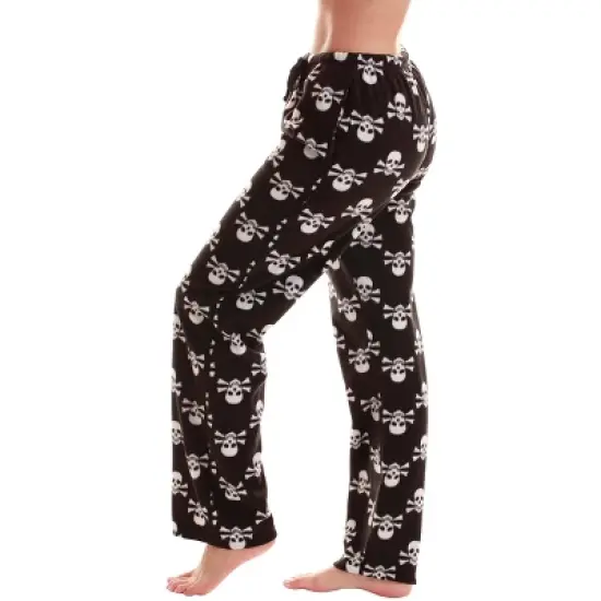 Just Love Womens Panda Print Micro Fleece Pajama Pants image {1}