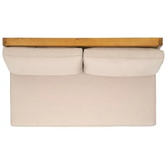 Chester 2 Seater Sofa - Indoor/Outdoor - PAT7322 - Natural/Light Grey - Safavieh image {6}