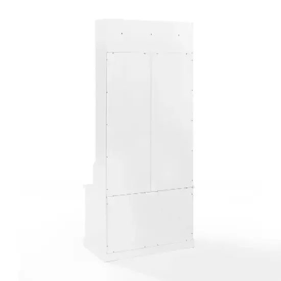 Anderson Shoe Storage Hall Tree White - Crosley image {3}