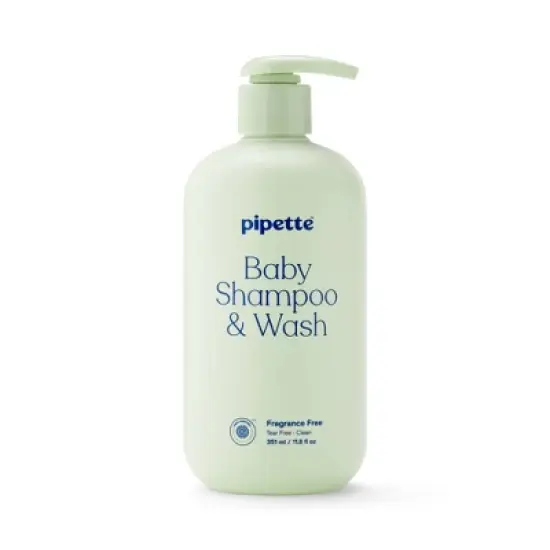 Pipette Baby Shampoo + Wash Fragrance Free - 11.8 fl oz image {7}