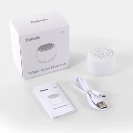 Babelio Pocket Mini White Noise Machine, Portable Sound Machine for Baby Sleep and Travel image {7}