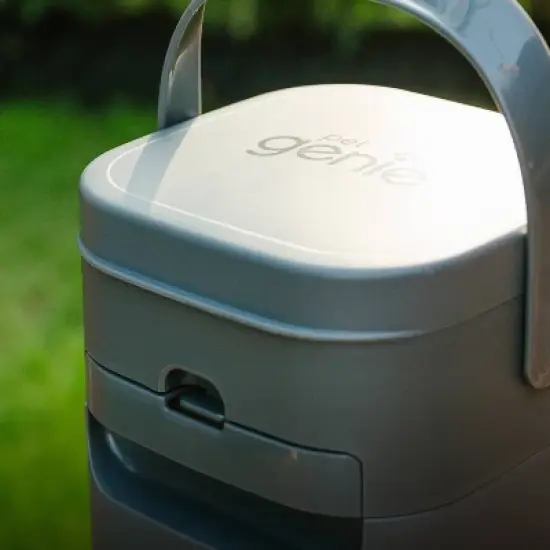 Pet Genie Pail Waste Container System - Gray image {5}