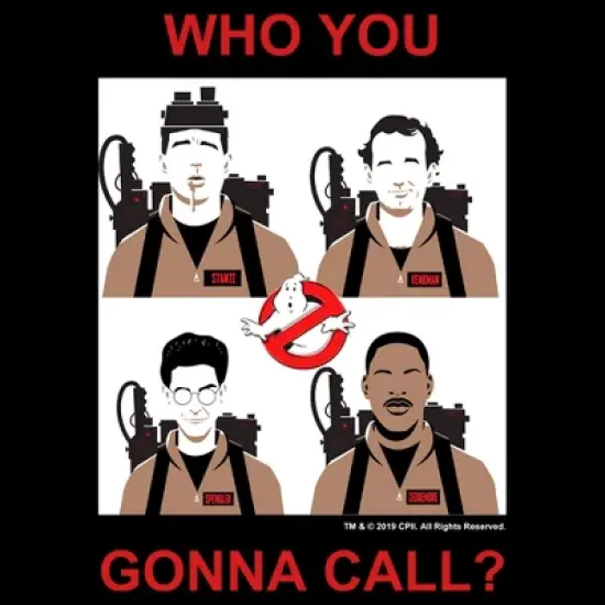 Boy's Ghostbusters Who You Gonna Call Tiles T-Shirt image {1}