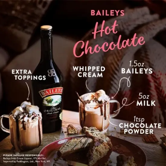 Baileys Irish Cream Liqueur - 750ml Bottle image {4}
