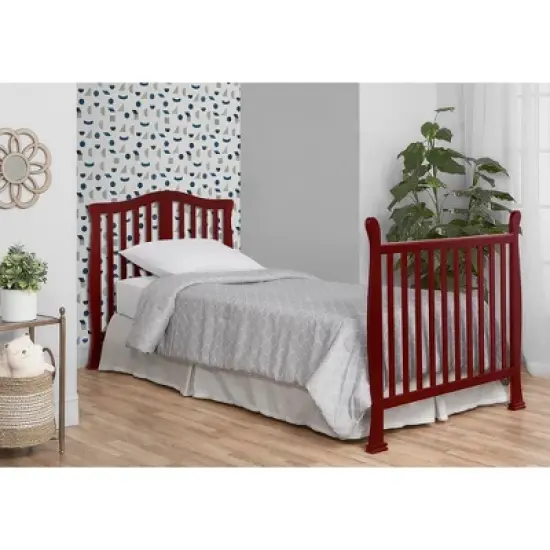 Dream On Me JPMA Certified Naples 4-in-1 Convertible Mini Crib image {6}