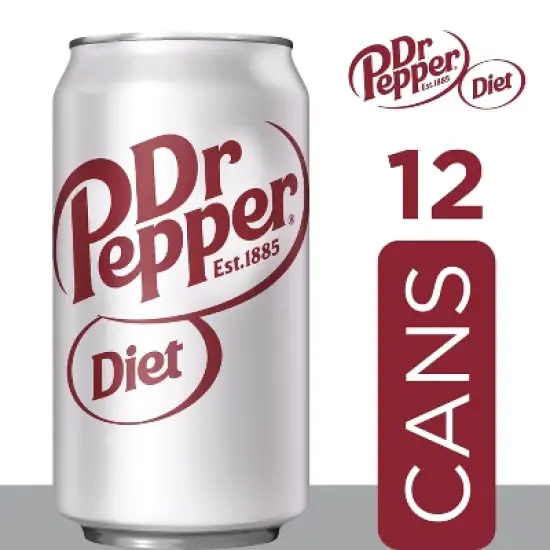 Diet Dr Pepper Soda - 12pk/12 fl oz Cans image {5}