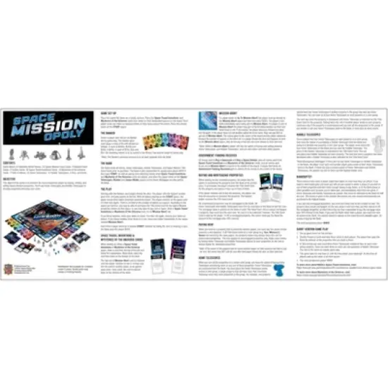 MasterPieces Opoly Family Board Games - Space Mission Opoly image {4}
