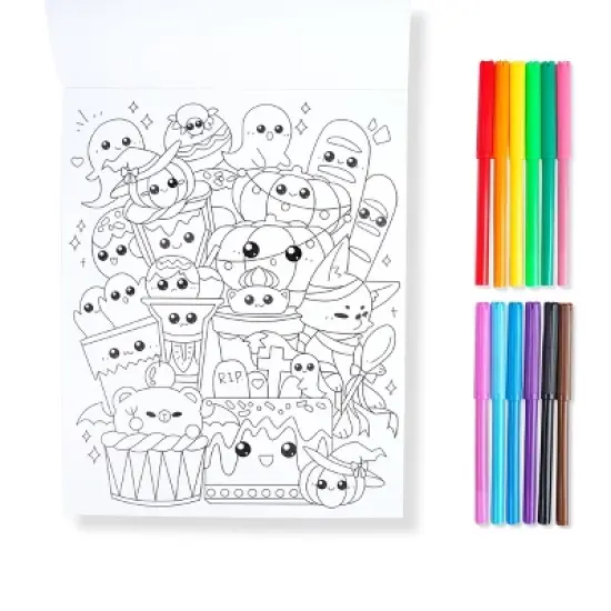 Complex Coloring Book with Markers Sweet Treat - Bullseye's Playground&trade; image {1}